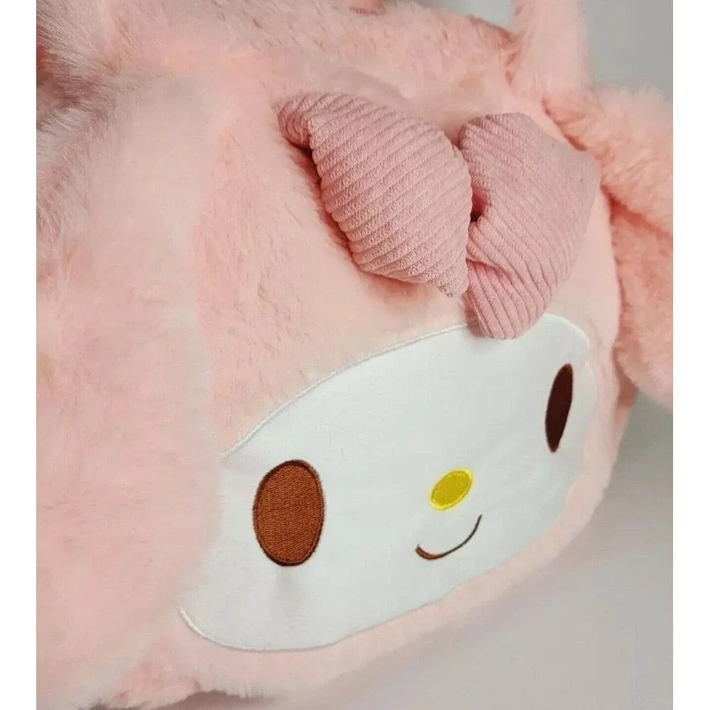 Sanrio My Melody Pink Plush Shoulder Bag Cute mymelody Handbag Girls Gift NEW‎